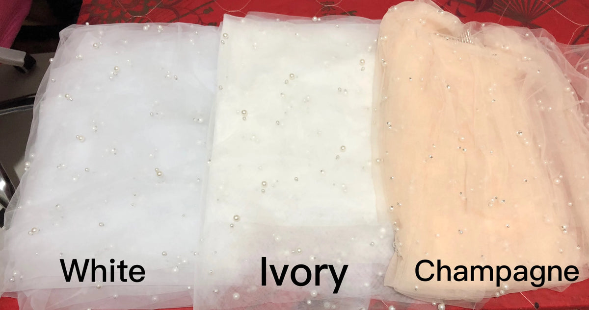 voile mariée transparente polyester blanches crème classique sans peigne 1,5mètres