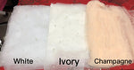 voile mariée transparente polyester blanches crème classique sans peigne 1,5mètres