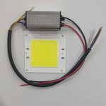 puce led cob 50w driver câbles lampadaire extérieur blanc jaune électronique