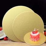 assiettes rondes or unies opaques modernes gâteau dessert présentation écologiques durables