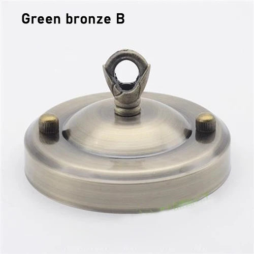 support suspension moderne anneau blanc noir cuivre doré argenté rond lisse