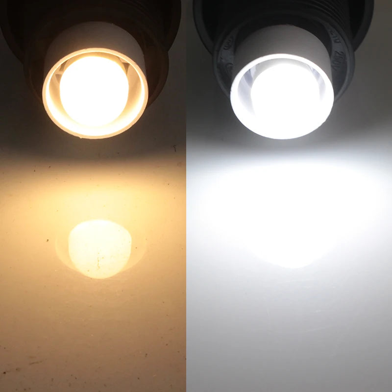 ampoule led 1w e14 12v 24v blanc chaud 50000h globe moderne 2700k 360deg