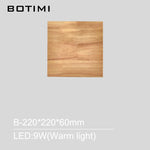 lampe murale moderne bois naturel clair éclairage quotidien chambre cuisine salle manger fixée mur