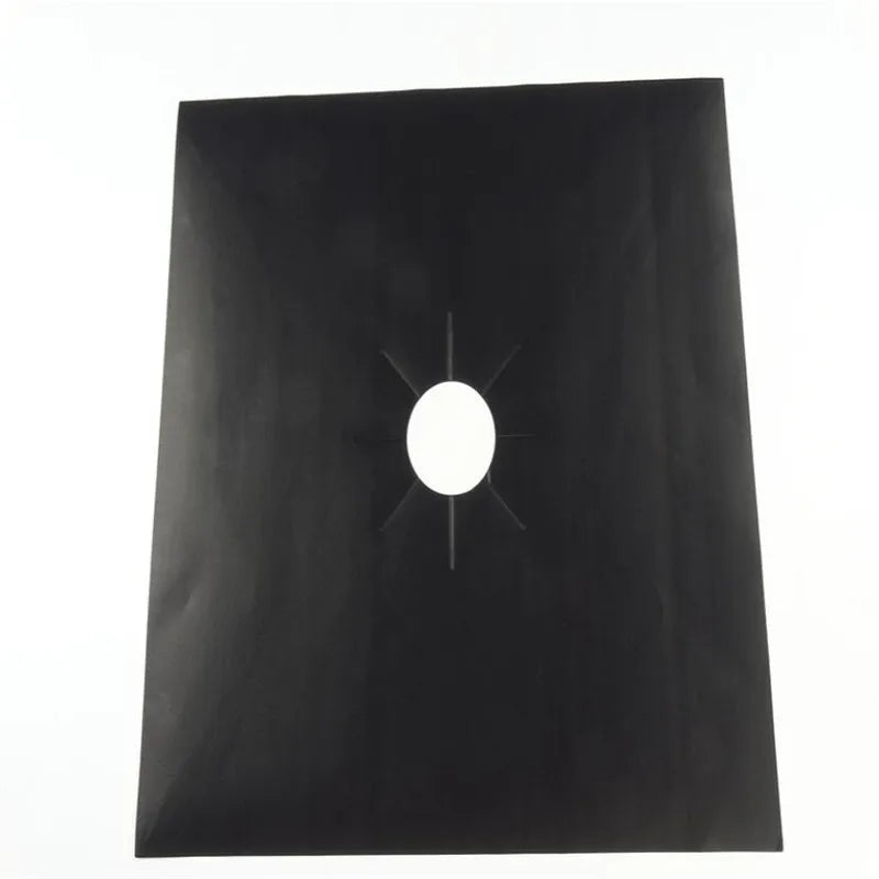 protège plaque cuisinière noire adhésive moderne non stick mat antiadhésifReusableFoamCover