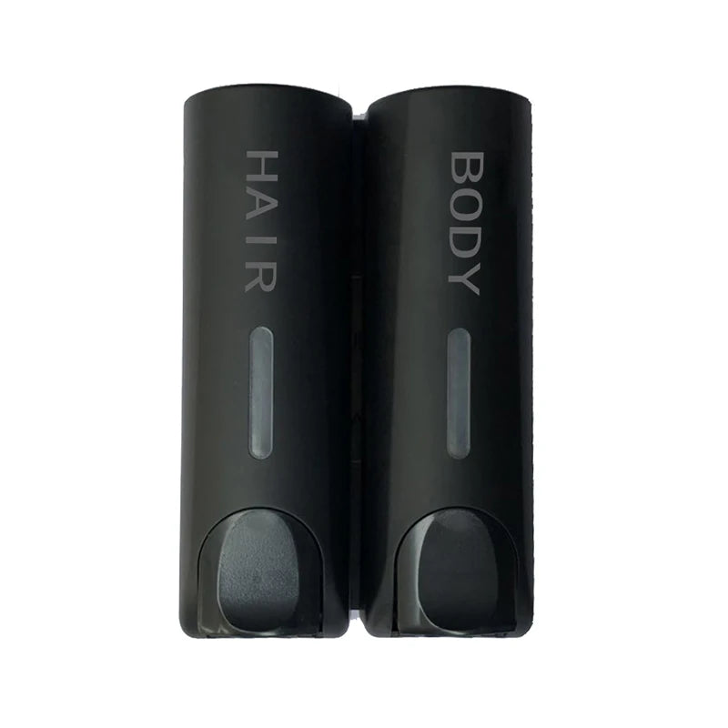 distributeur savon liquide blanc noir moderne minimaliste rétro simple 350ml ABS adhésif salle bains