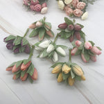bouquet tulipes artificielles rose blanc jaune feuilles vertes décoration intérieure mariage anniversaire