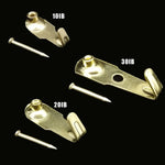 clips fixation dorés industriels clips clous dorés kit 80 pièces robustes