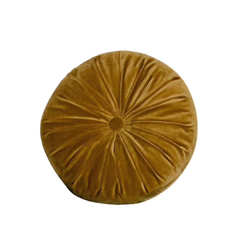 taies d'oreiller marron motif brodé vintage respectueux environnement pompons dorés decoration maison jacquard polyester