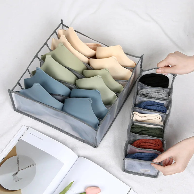 Organisateur de dressing avec séparateurs pour vêtements