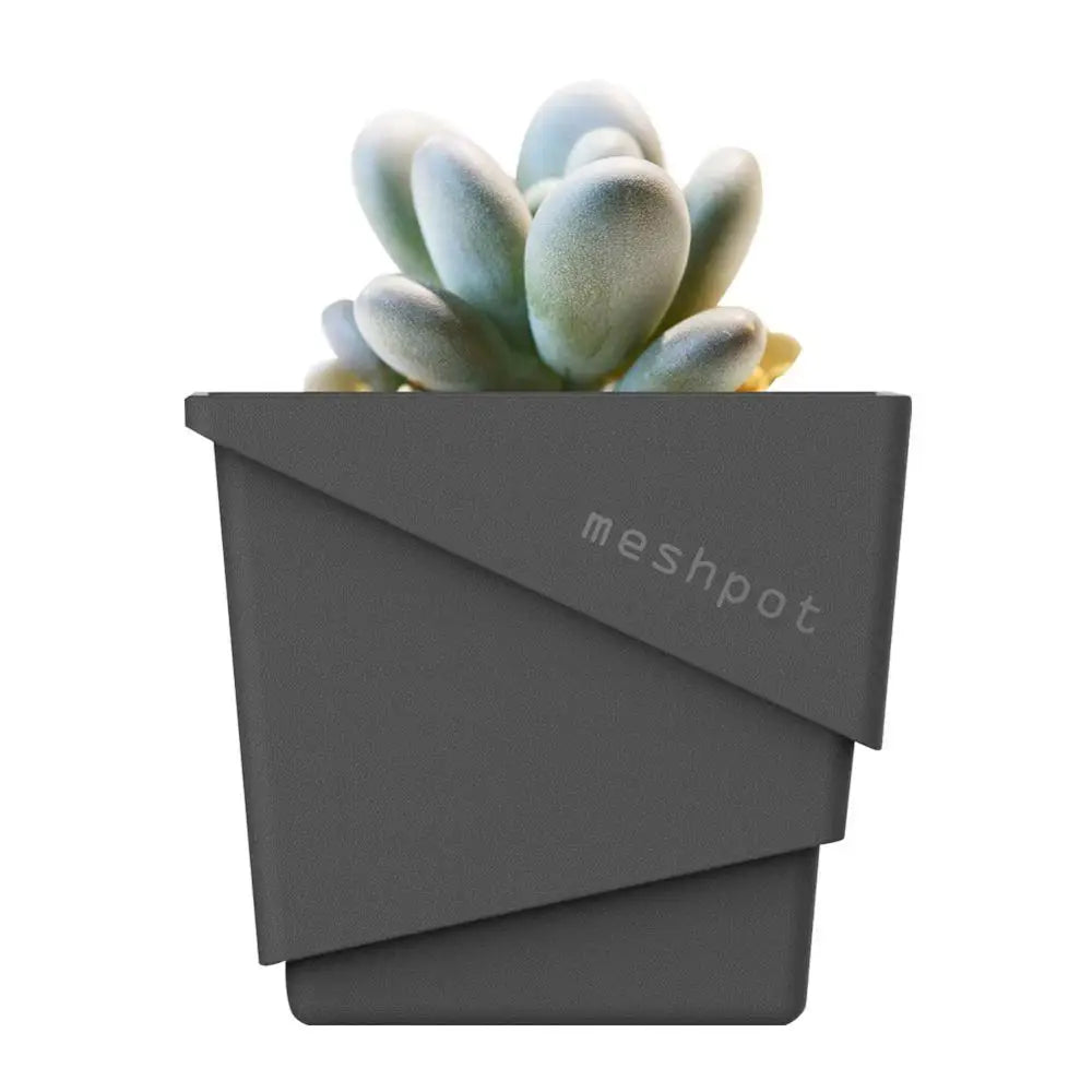 pot fleur plastique blanc succulente cactus jardinage moderne bac racine aéré