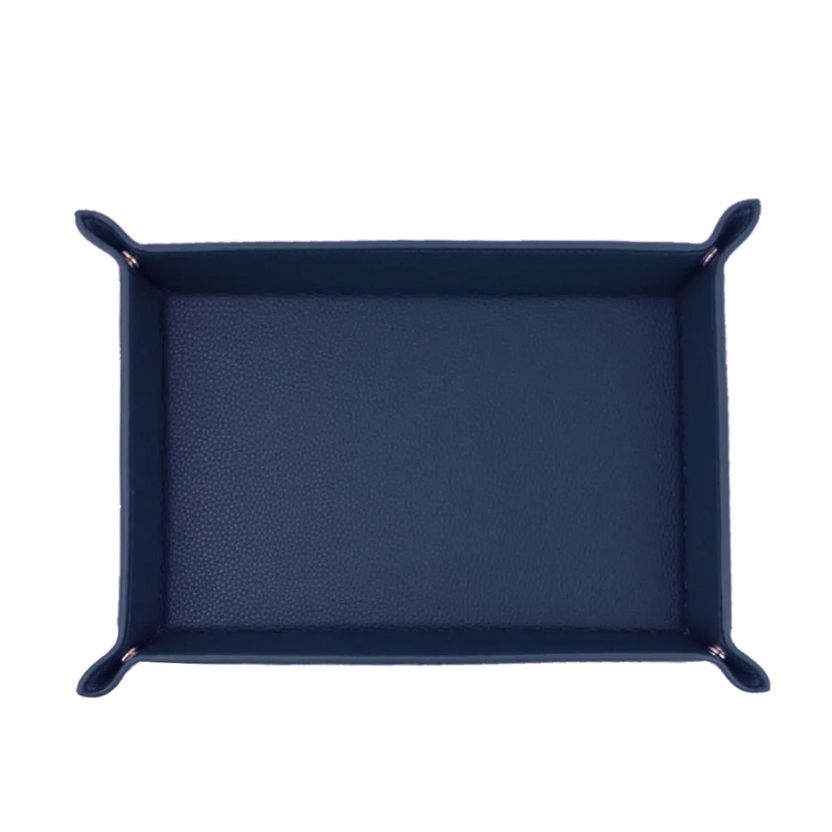 plateau rangement cuir grained rouge bleu marine vert rose marron moderne pince bijoux parfum
