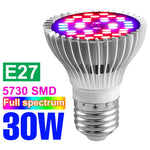 lampe croissance plantes led blanc rouge violet forme diamant moderne 50w 80w 100w e27