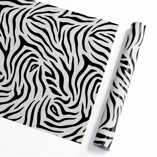papier peint auto adhésif noir blanc zèbre moderne imperméable vinyle cuisine chambre enfants mariage