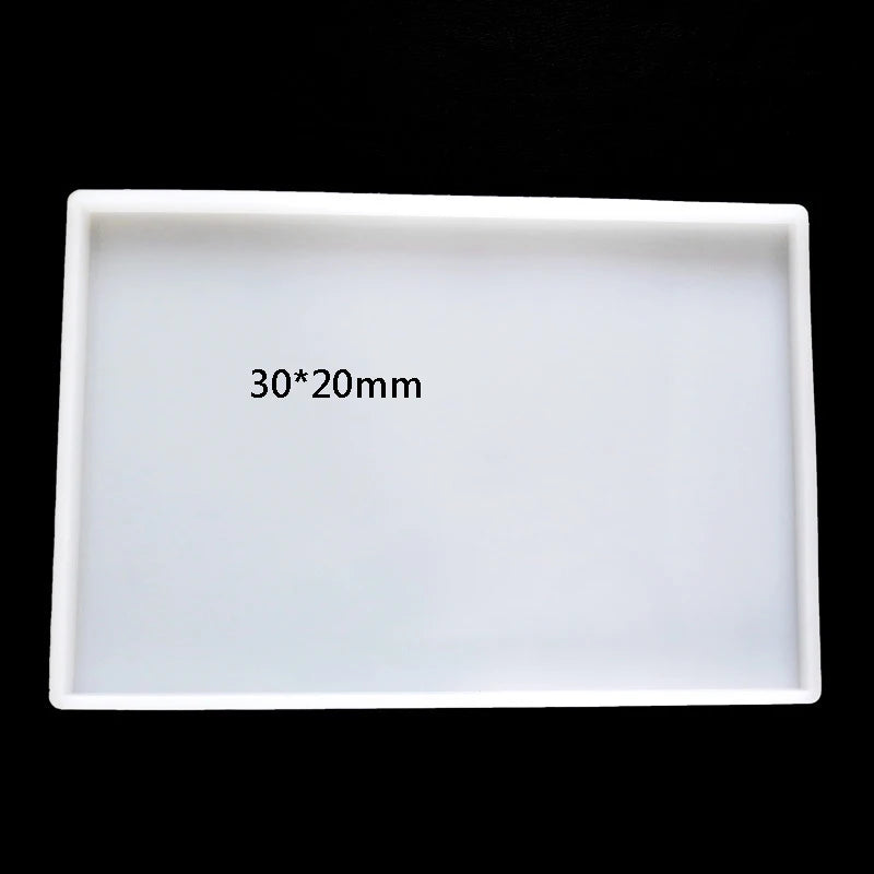 plaque silicone blanc moderne adhésif 25mm 25x15mm 30x20mm 25cm 20cm 1.2cm grille lignes
