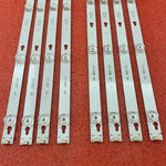 bandes led rétroéclairage téléviseur blanc moderne symbole ul e465853