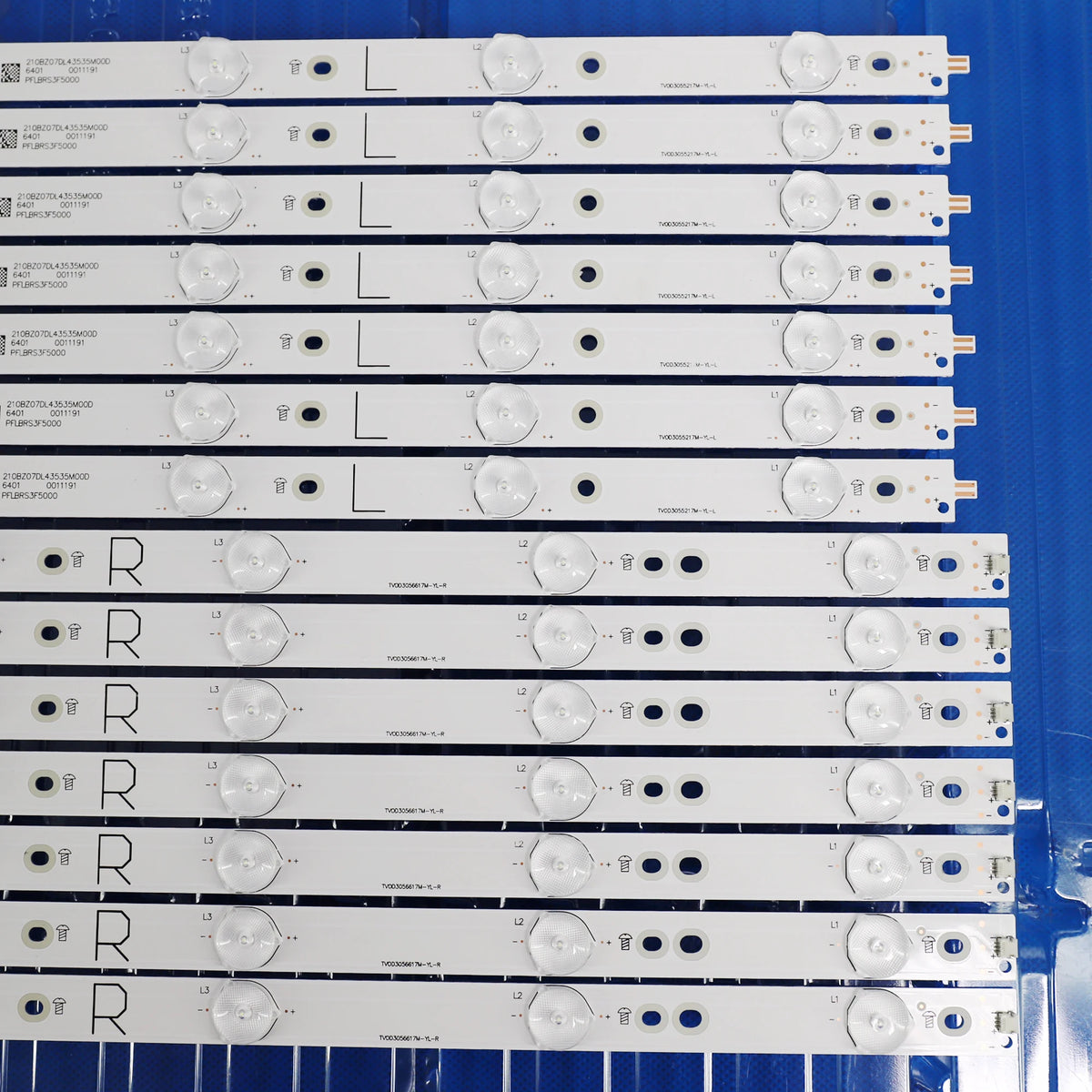 bandes rétroéclairage led lumières blanc rondelles points modernes nouvelle