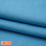 tissu toile coton résistant couture bricolage ameublement textile solide couleur unie 145cm