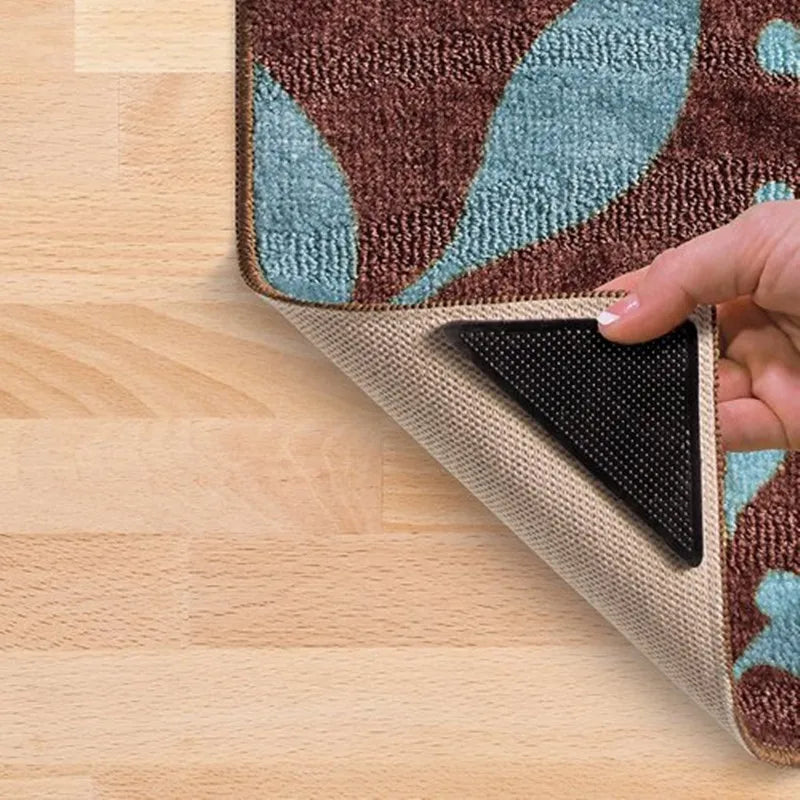 protections angulaires tapis silicone réutiliables adhésives texturées nid d'abeille noir rouge beige utilitaires maison