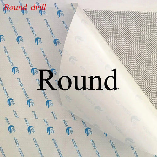 grille diamant point croix peinture broderie décoration murale artisanale package blanc bleu marronclair beige