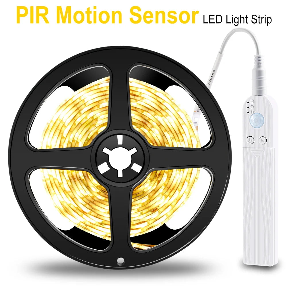 ruban led blanc chaud adhésif moderne 60leds 1m 3v 5v piroptir