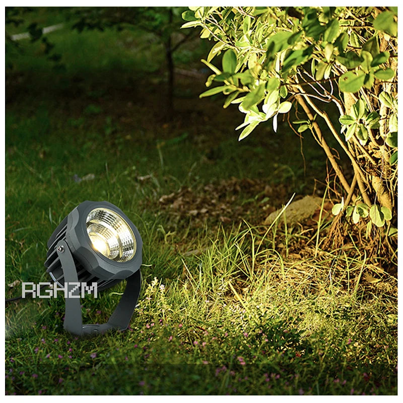 projecteur led moderne gris texturé ip65 extérieur cold neutral warm white 12w 20w 25w