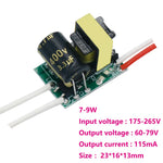 transformateur led non isolé 7w 9w 12w 12 18w 18 24w 24 32w tension
