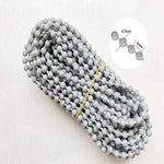 rideau chainette gris moderne clips fixation store enrouleurversible longueur personnalisable