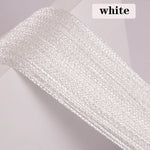 rideaux decoratifs moderne semi transparents franges violet blanc cassé rouge vert bleu rose beige