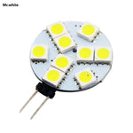 ampoules led g4 blanc chaud 2700k carrés lumineux moderne 24watts 6500k 180deg 20000h
