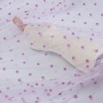 tulle floqué transparent noir blanc rouge gris rose décoration mode couture tissu polyester