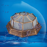 luminaire applique murale industrielle bronze noir blanc verre opalescent européenextérieur IP65