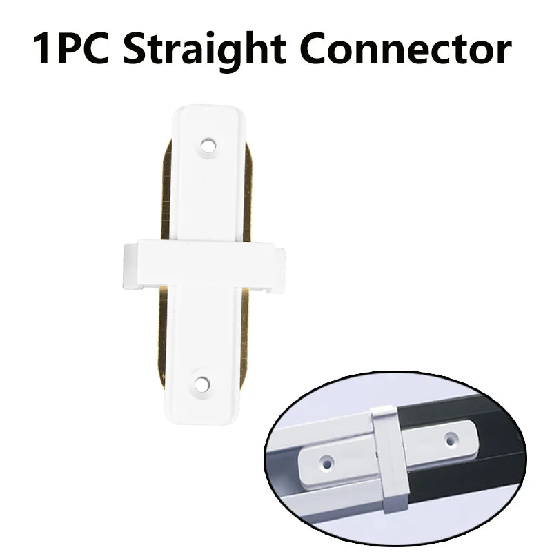 connecteur rail électrique moderne noir blanc facile certification rohs ccc