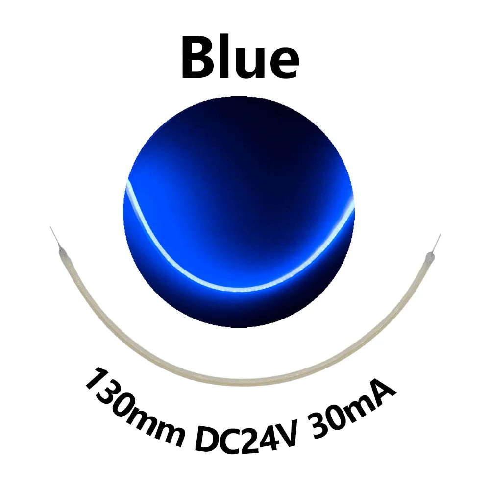 décoration led flexible 130mm jaune rouge vert bleu blanc moderne minimaliste