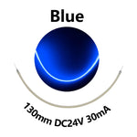 décoration led flexible 130mm jaune rouge vert bleu blanc moderne minimaliste
