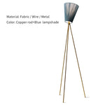 lampe sol bois moderne noir conique mat haut bas toucher interrupteur led 165cm