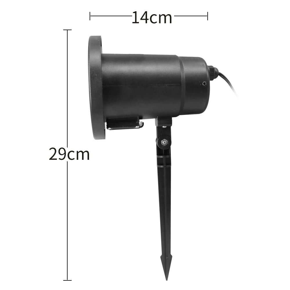 Projecteur LED motifs noël intérieur