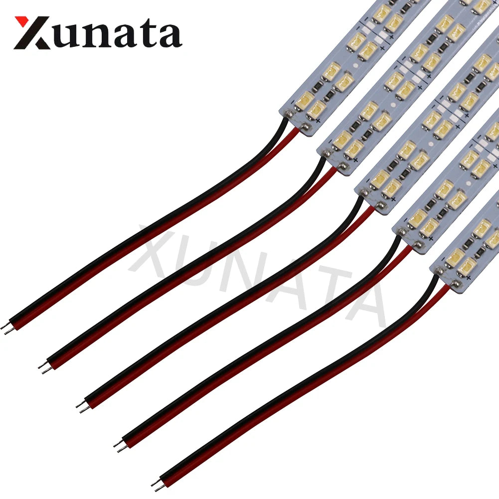 ruban led argent jaune 50cm 72leds adhésif moderne 12v smd ccc rohs