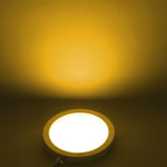 projecteur led ultrafin blanc argent moderne câble blanc 12v 24v rond lisse