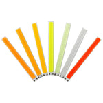 ruban lumineux orange jaune blanc moderne adhésif 1000lm 10w led 12v lisse opaqué 50000h