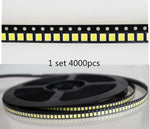diodes led blanc jaune 2835 5730 smd 3v 5w 4000 pièces adhésif opaques