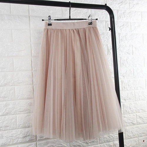 jupe tulle élastique classique femme rose gris noir vert bleu translucide junior printemps été