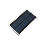 Vue de face de l'applique solaire 36 LED