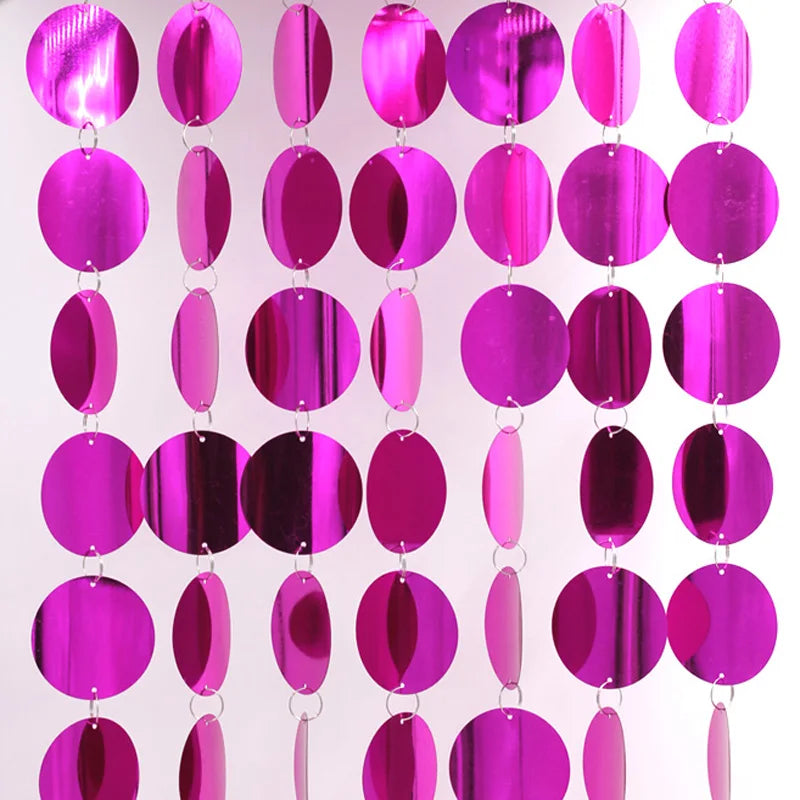 rideau pvc fleur argent violet or moderne décoration intérieur maison