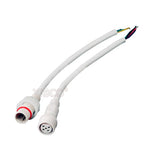 connecteurs electriques led etanches ip67 noir blanc broches adhésifs modernes