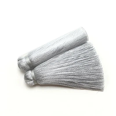 pompons soie couleur jaune gris marron tissé opaques traditionnels utilisation vêtements rideaux décoration DIY