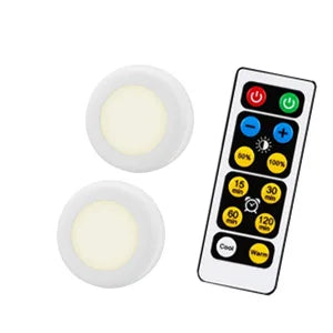lampe led blanc moderne télécommande batterie adhésive chambre minimaliste 3500k 5500k