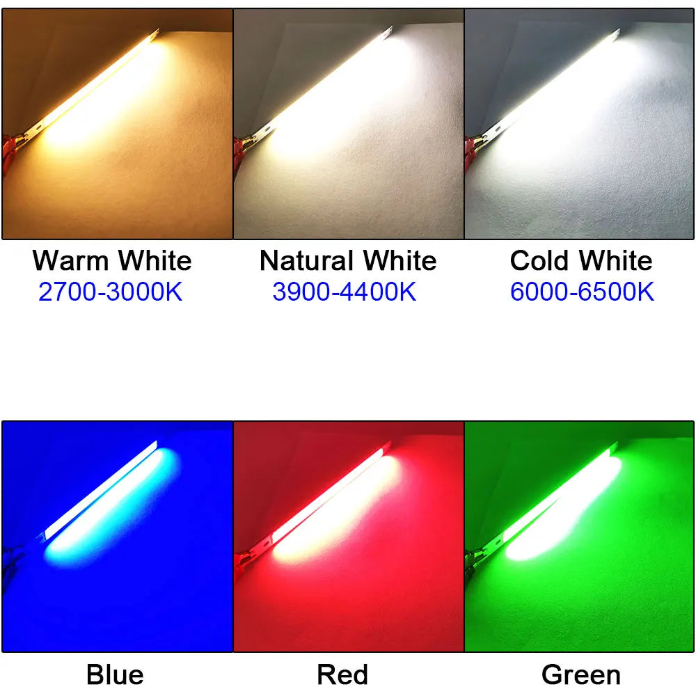 ruban led jaune vert orange blanc moderne 200mm 10w led sanan 50000h