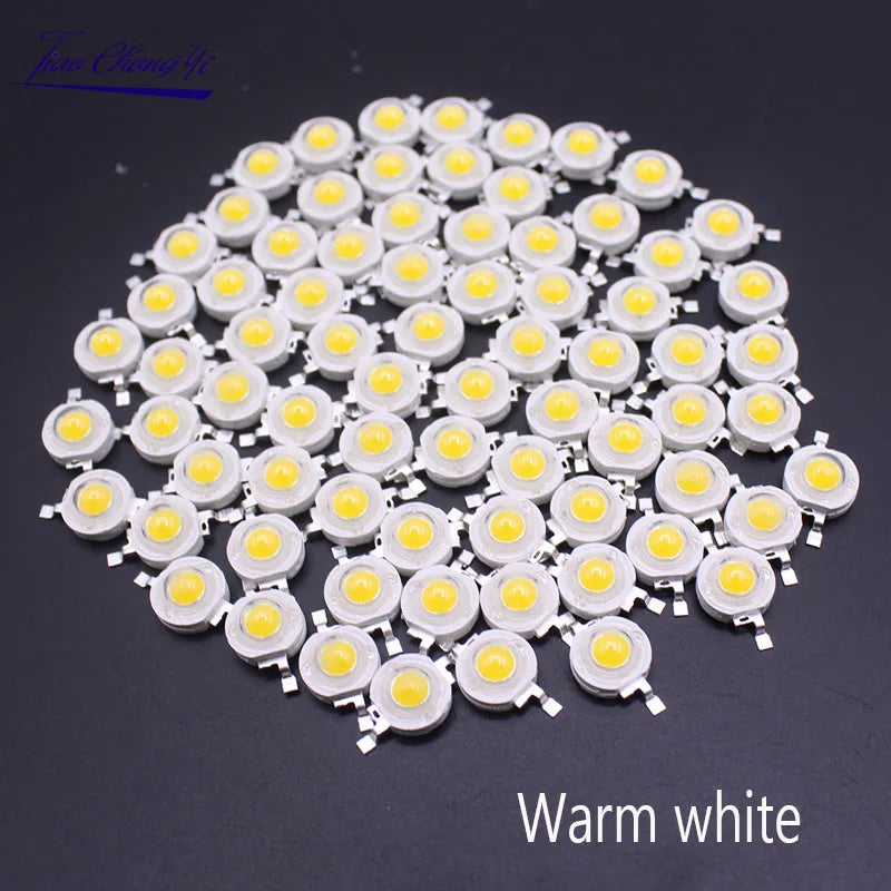 ampoules led diodes smd 1w 3w blanc blanc chaud 30mil 45mil modernes technologiques