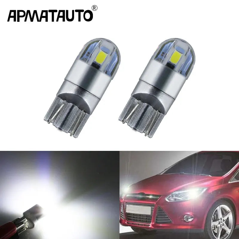 ampoules led blanc modernes 12v 3w t10 w5w 168 194 pièces trunk panel backup