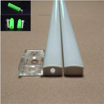 profils aluminium led 2m couverture laiteuse transparente clips modernesintérieur